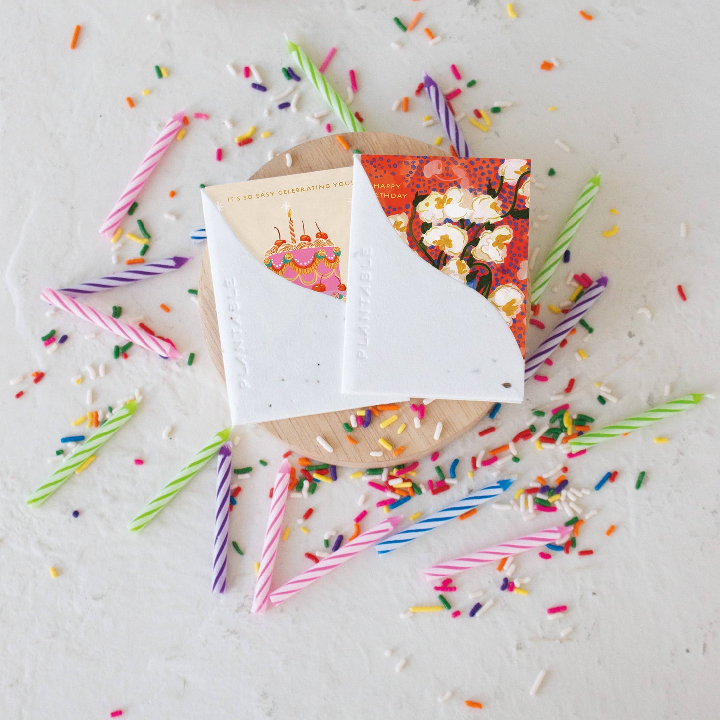 Abundance Sprout - Birthday Mini Greet 2.5 x 3.5