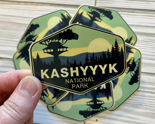 National Park, Kashyyyk, Vinyl Sticker (Star Wars)