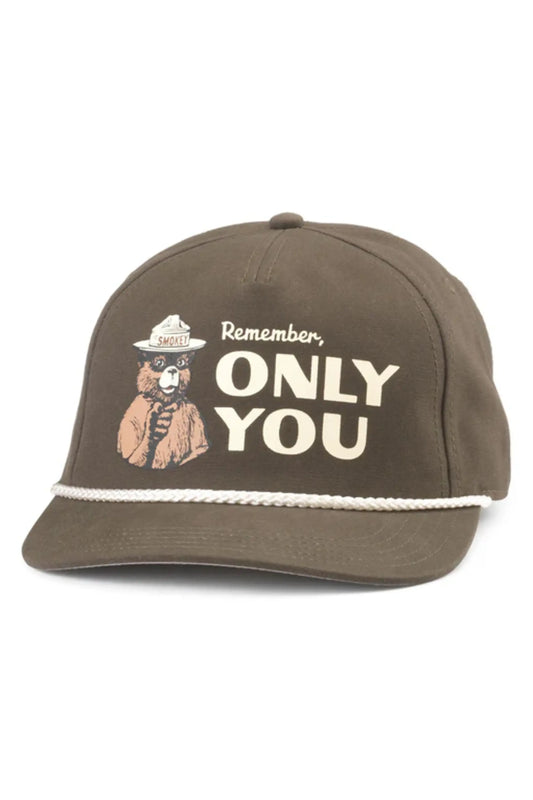 Smokey Bear Canvas Cappy | Baseball Cap