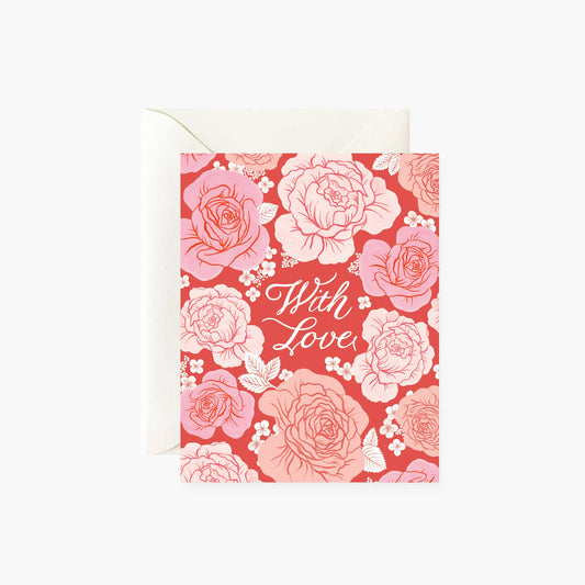 With Love Greeting Card