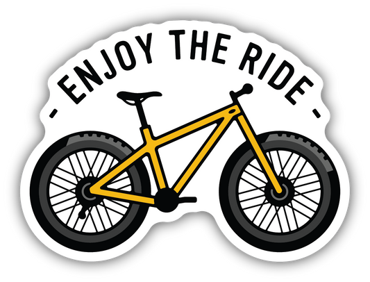 Enjoy The Ride Sticker
