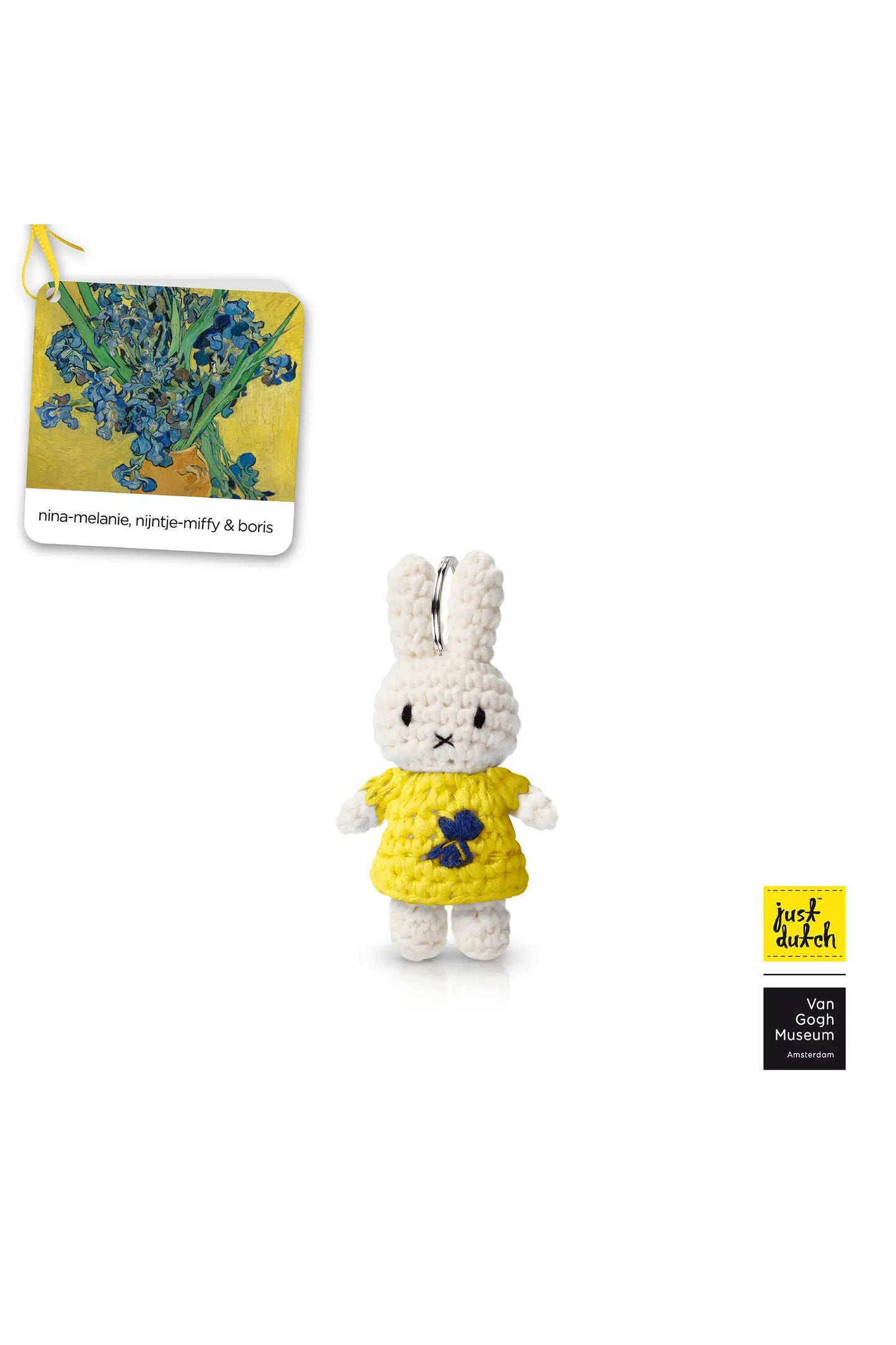 Just Dutch Miffy Keychain | Irises
