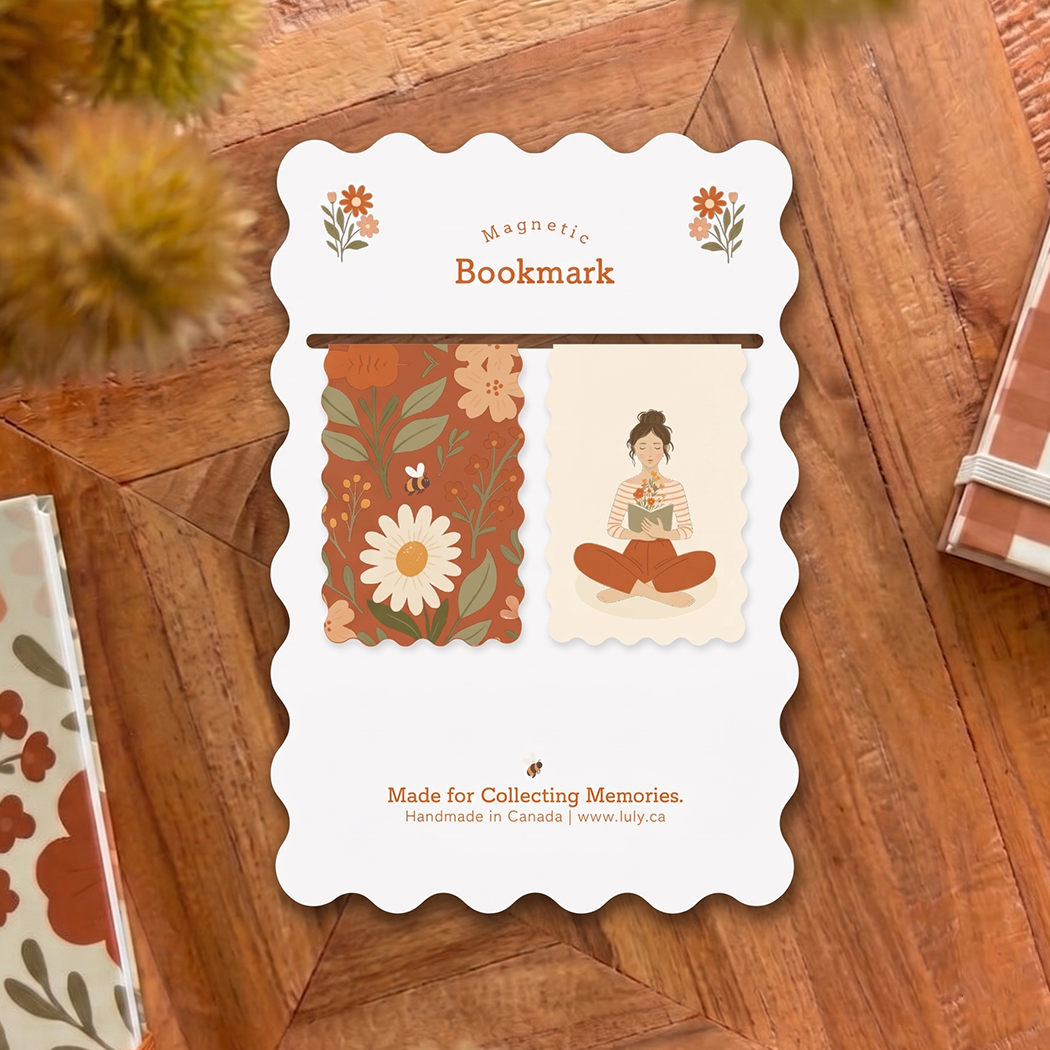 Magnetic Bookmark | Garden of Peace