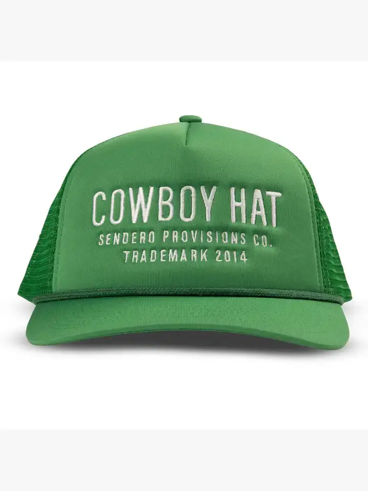 Cowboy Hat: Black/Gold