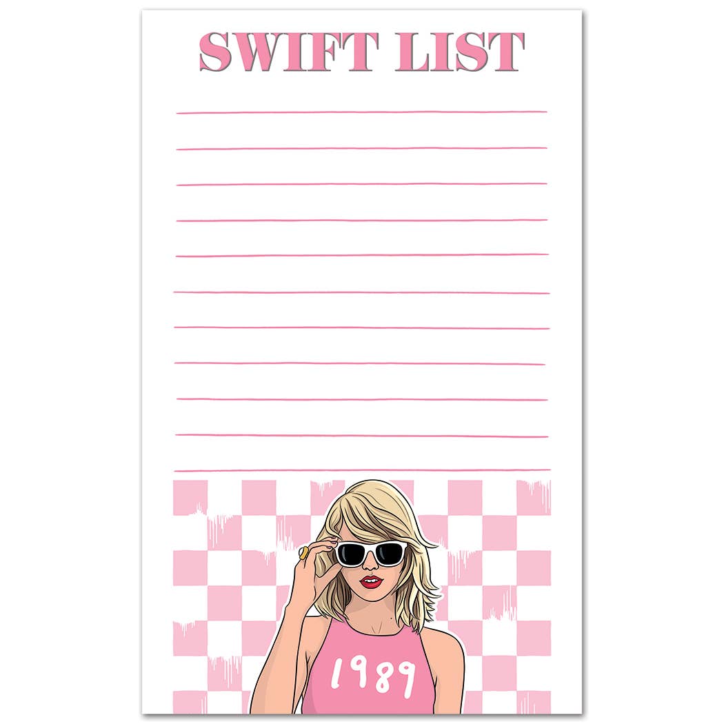 Notepad: 1989 Swift List