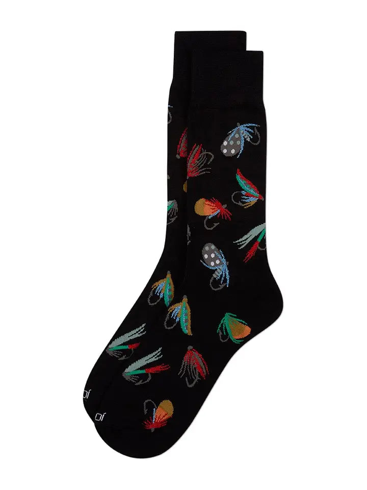 Fly Fishing Bamboo Men's Crew