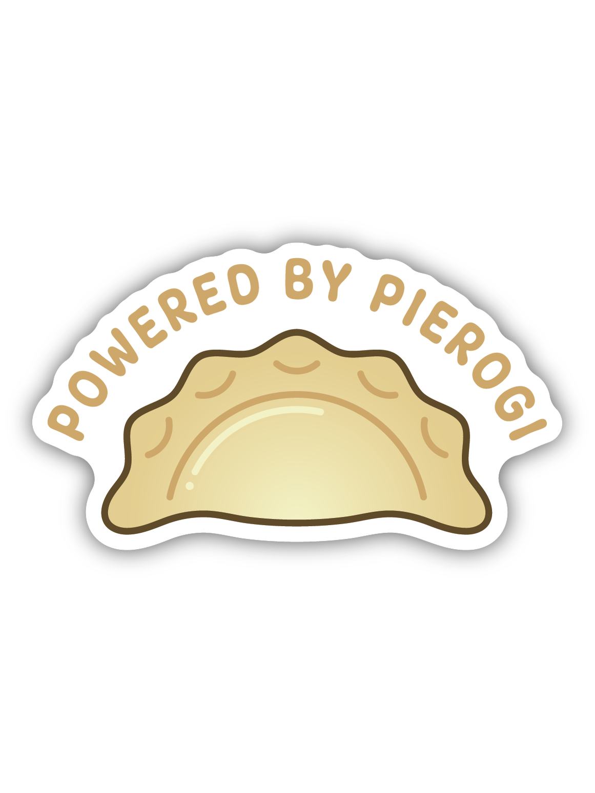 Powered By Pierogi Sticker – Silla Designs