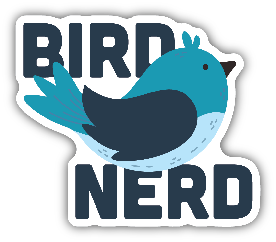 Bug Nerd Sticker Bird Nerd Sticker – Silla Designs