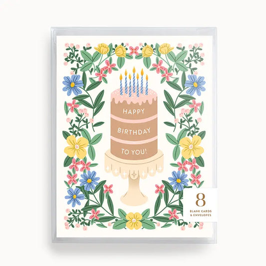 Happy Birthday Cake | Greeting Card