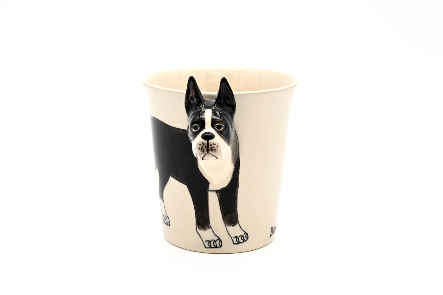MUG18-1 Boxer (black) mug 10 oz