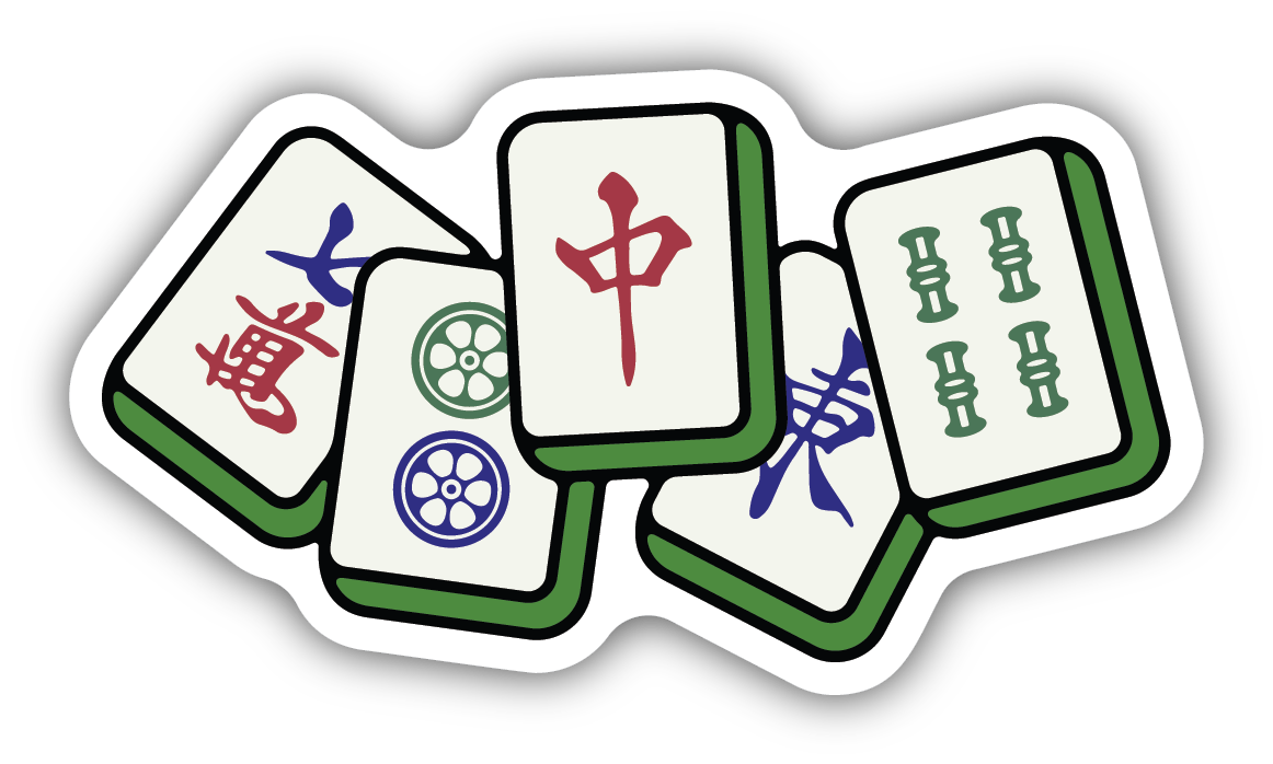 Mahjong Tiles Sticker