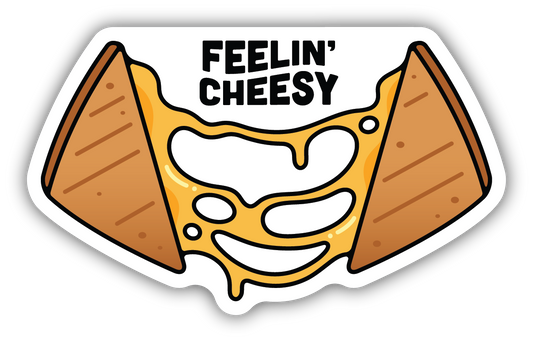 Feelin Cheesy Grilled Cheese Sticker