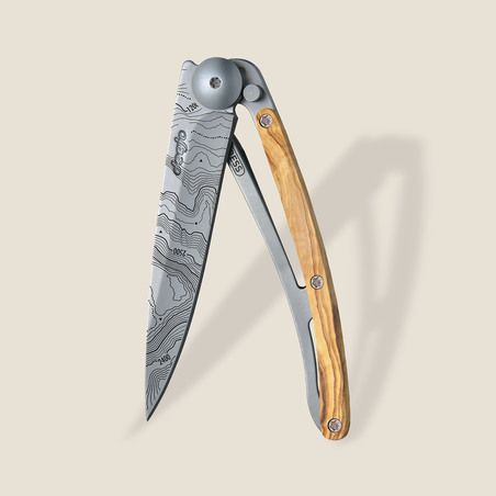 Deejo 27g Olive wood / Topography