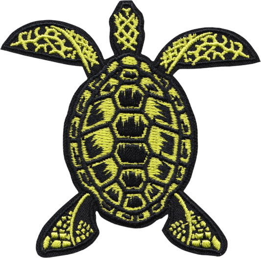 Patch - Turtle - Green And Black