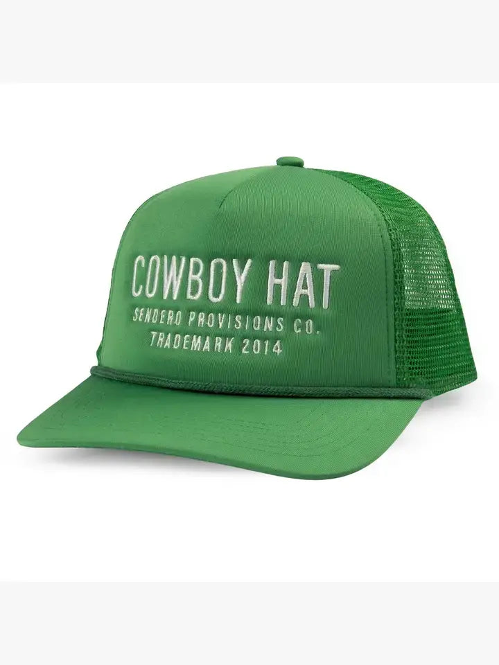 Cowboy Hat: Black/Gold