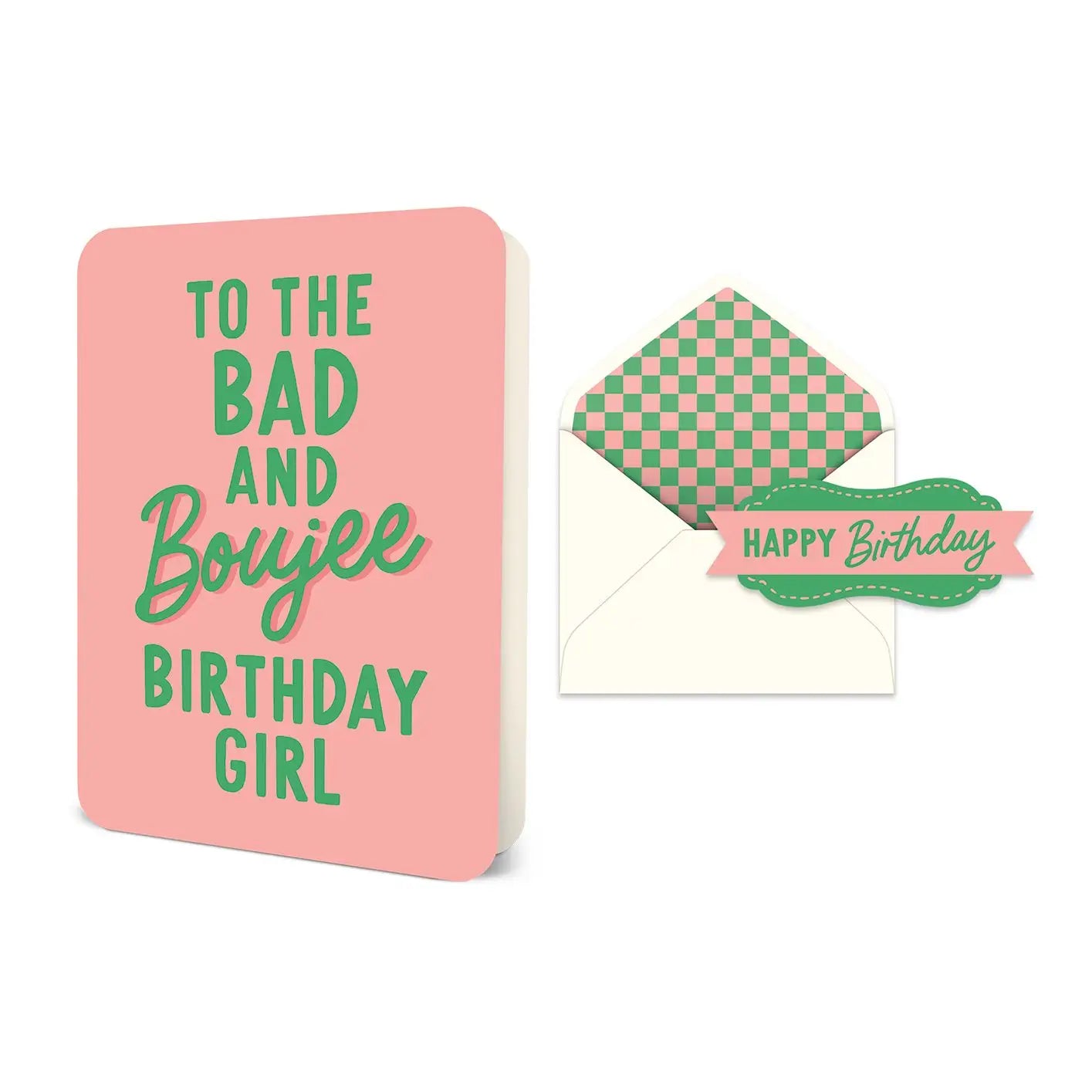 Bad & Boujee Birthday Deluxe Greeting Cards