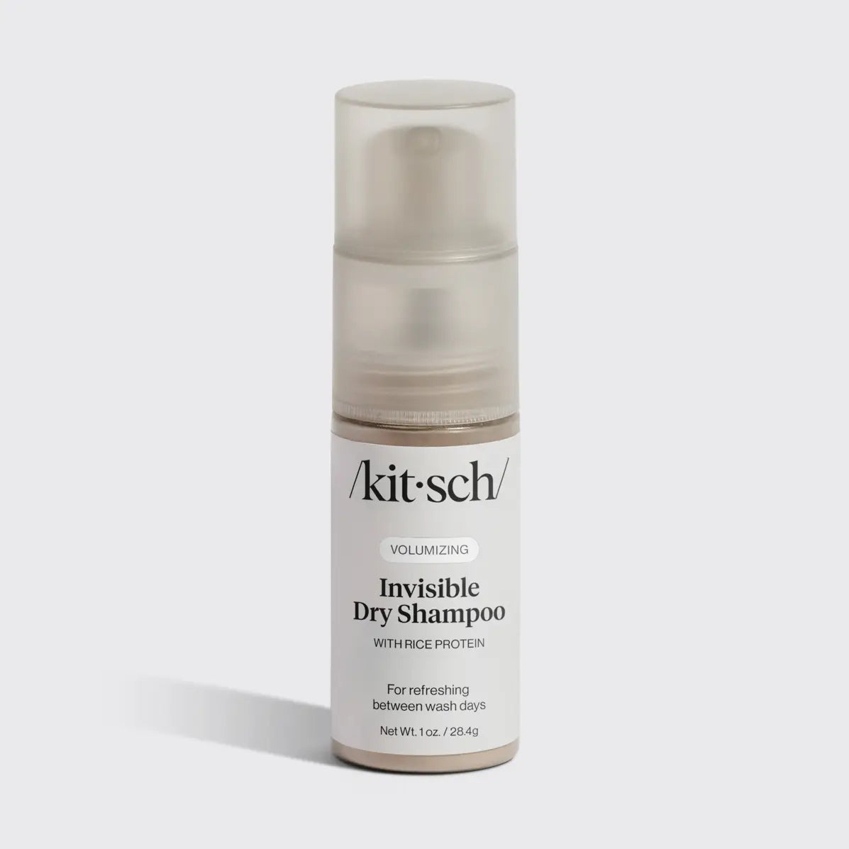 Volumizing Rice Protein Dry Shampoo - Invisible 1 oz