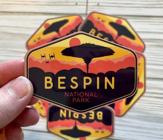 National Park, Bespin, Vinyl Sticker (Star Wars)