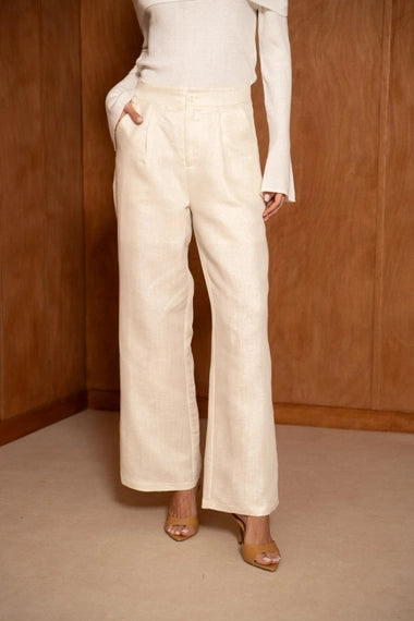 Lyocell & Linen Trousers