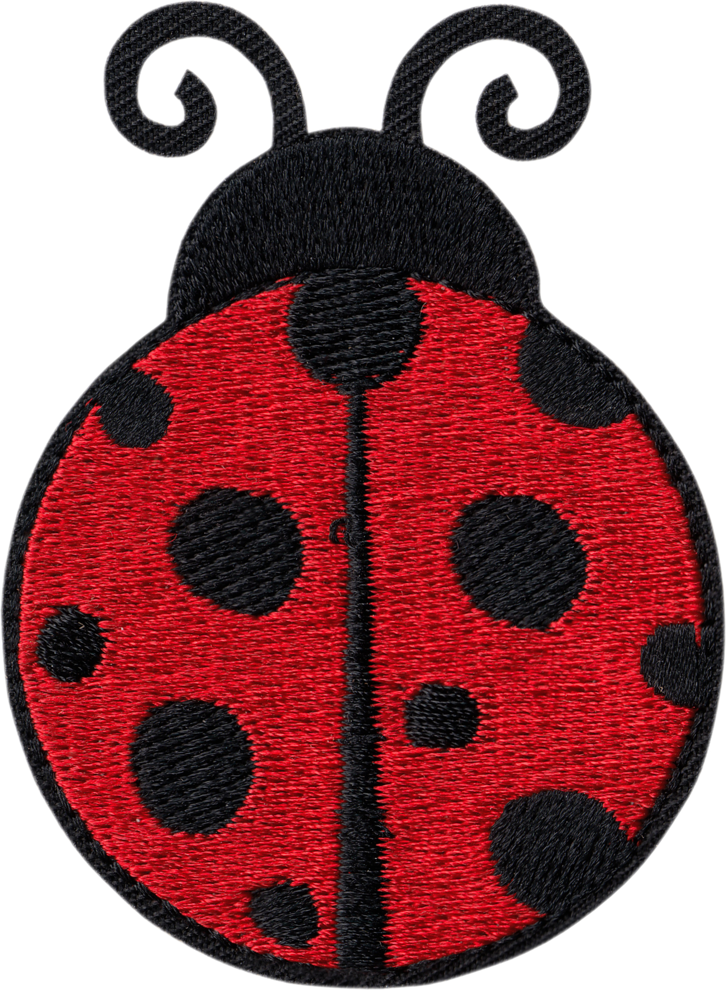 Patch - Adorable Red & Black Spotted Ladybug - 2.56"