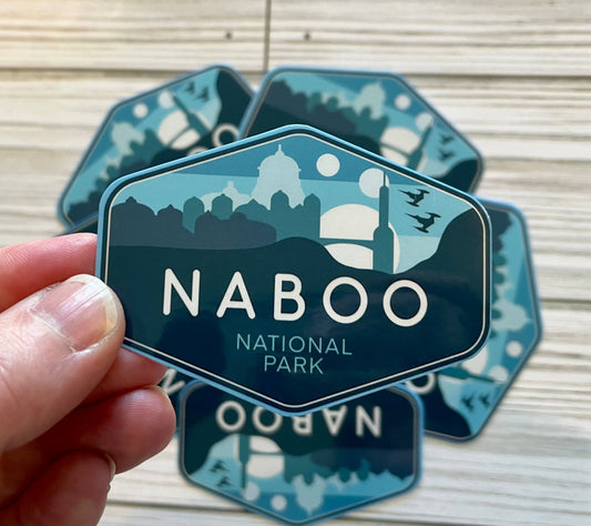 National Park, Naboo, Vinyl Sticker (Star Wars)