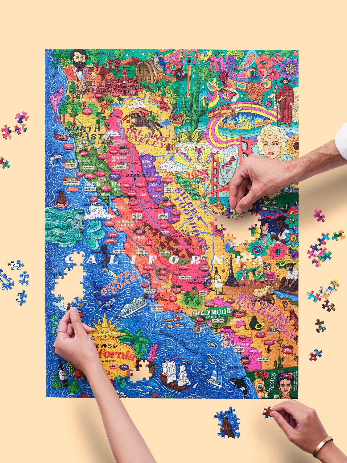 Wine Puzzle | California