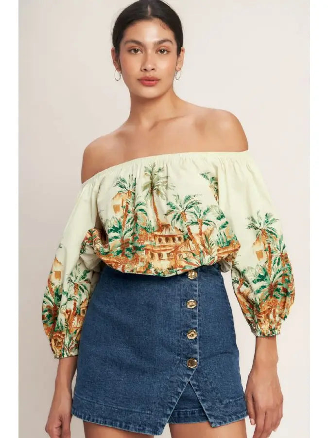 Tina Denim Skirt