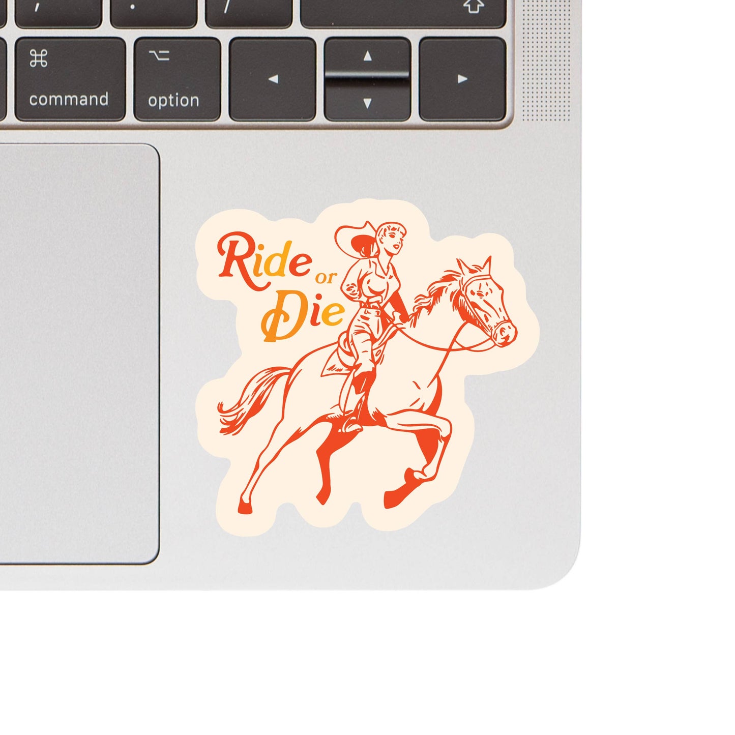 Cowgirl Ride or Die High Quality Vinyl Sticker