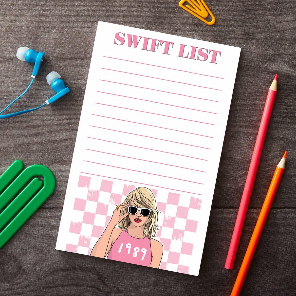 Notepad: 1989 Swift List