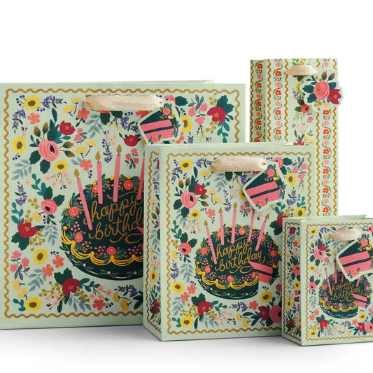 Floral Cake | Medium Gift Bag
