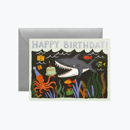 Shark Birthday | Greeting Card
