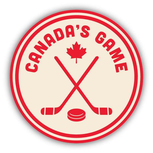 Canada's Game Sticker