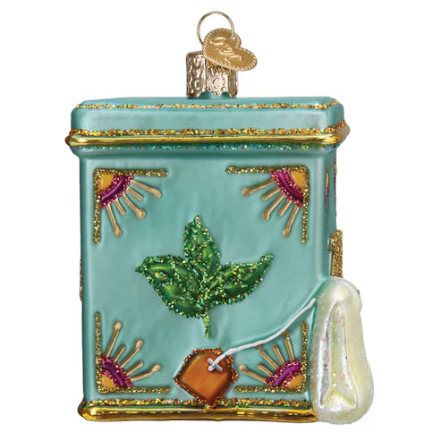 Tea Tin Ornament