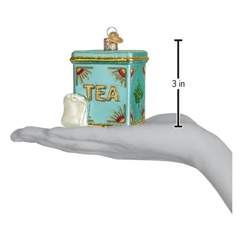 Tea Tin Ornament