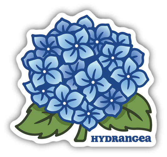 Hydrangea Sticker