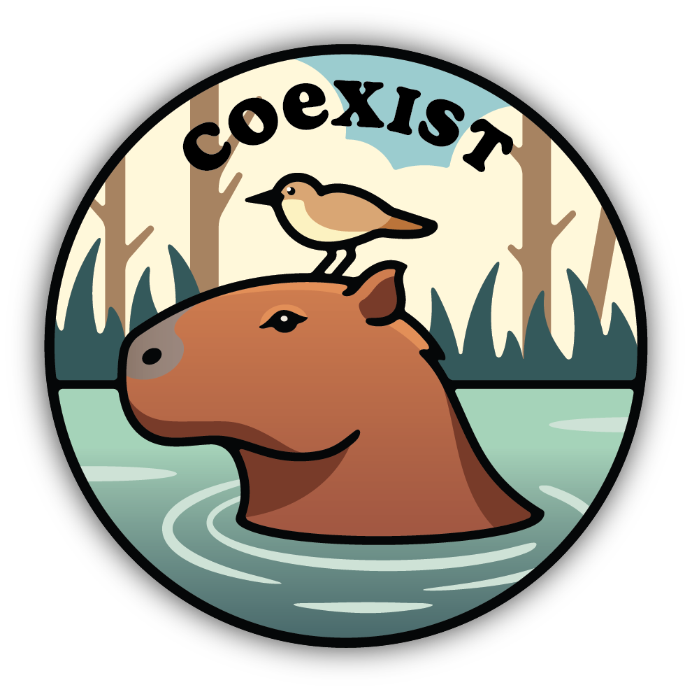 Coexist Sticker