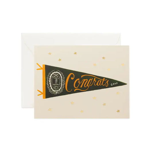 Congrats Grad Banner | Greeting Card