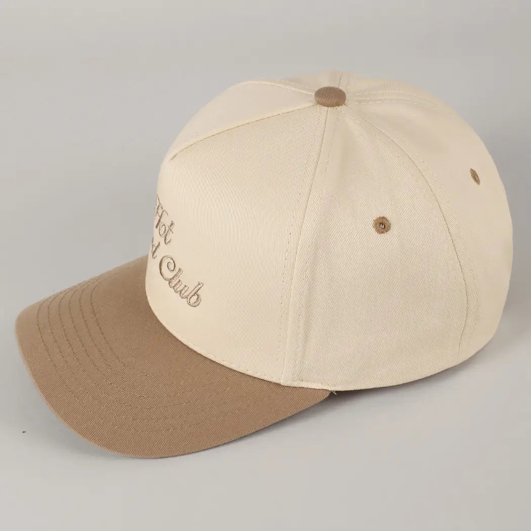 Hot Dad Club Lettering Embroidery Trucker Hat