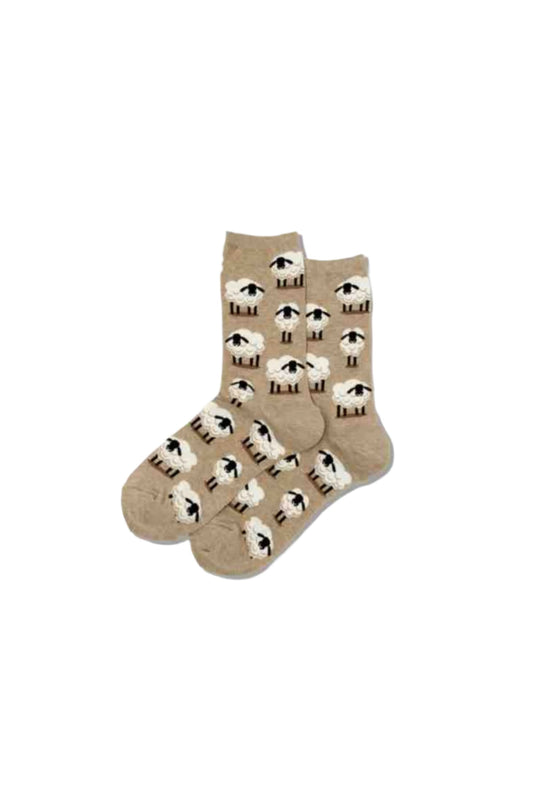 HOTSOX Women's Sheep Crew Socks