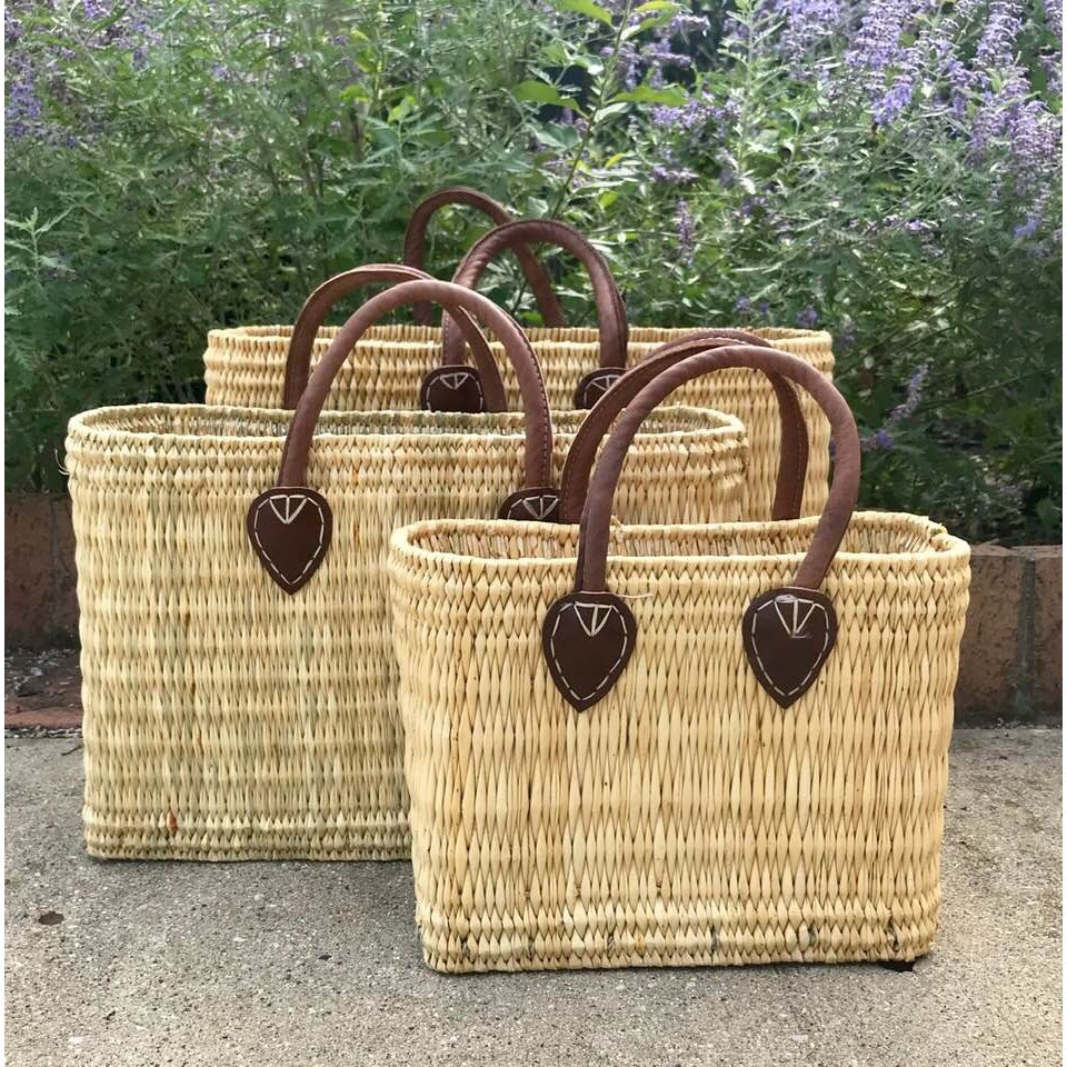 Moroccan Baskets - Natural