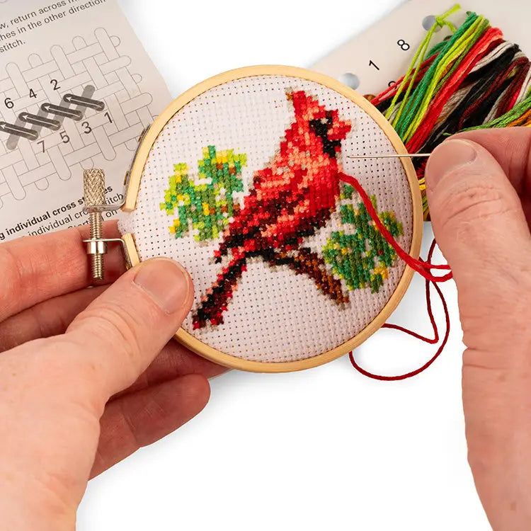 Cardinal Minicross Stitchembroidery