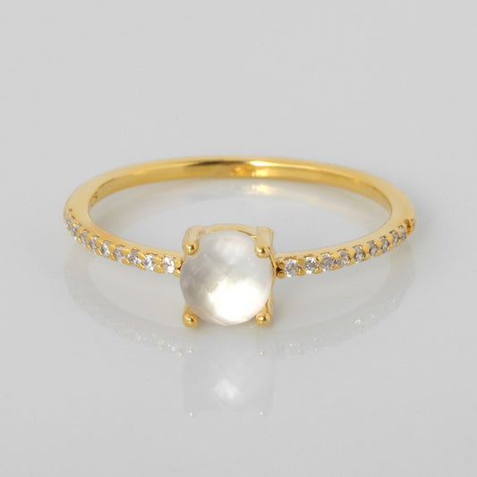 Fran Mother of Pearl Ring