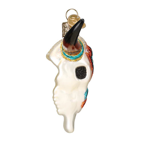 Southwestern Steer Skull Ornament