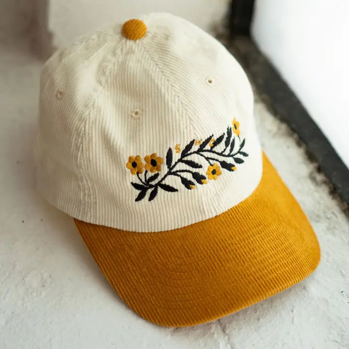 Garland Two-Tone Corduroy Dad Hat