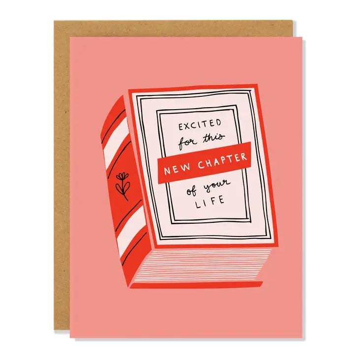 New Chapter Card- Greeting Card