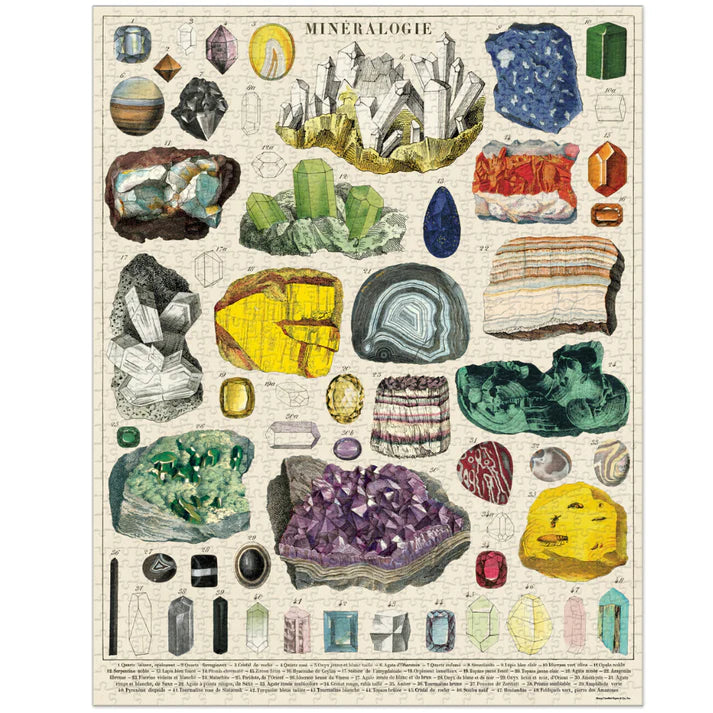 Mineralogy 1000 Piece Puzzle