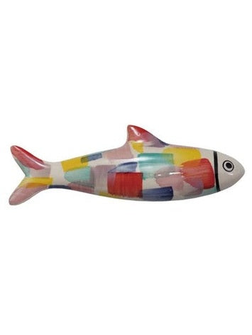 Stoneware Fish Wall Decor | Small