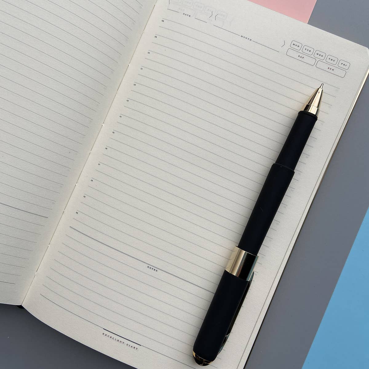 Monaco Collection Black Ballpoint Pen