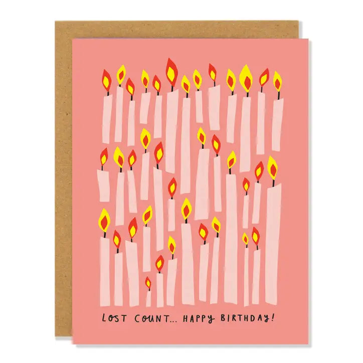 Lost Count - Birthday Greeting Card