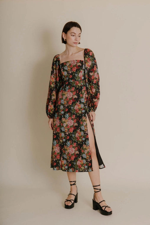 Floral Midi Dress